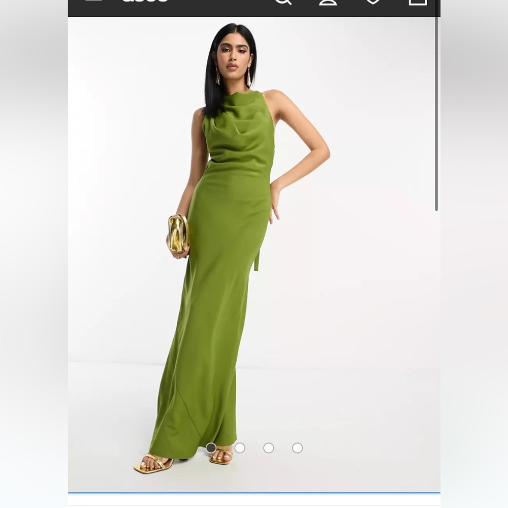 Open back asos gown. Never worn, new with tags!